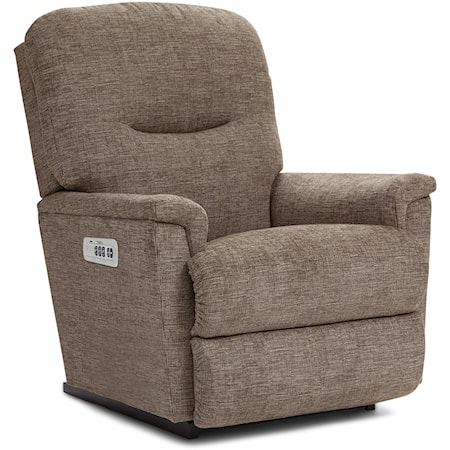 Customizable Power Rocking Recliner w/ Headrest