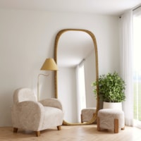 Willow Chair & Ottoman Set
