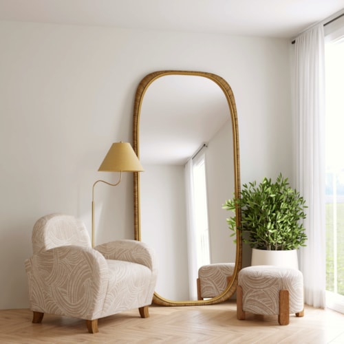 Willow Chair & Ottoman Set
