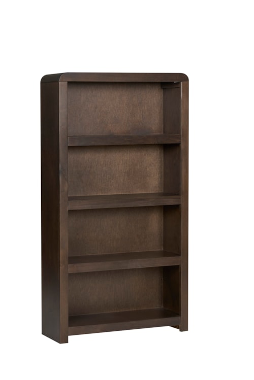 Contemporary 4-Shelf 60" Bookcase
