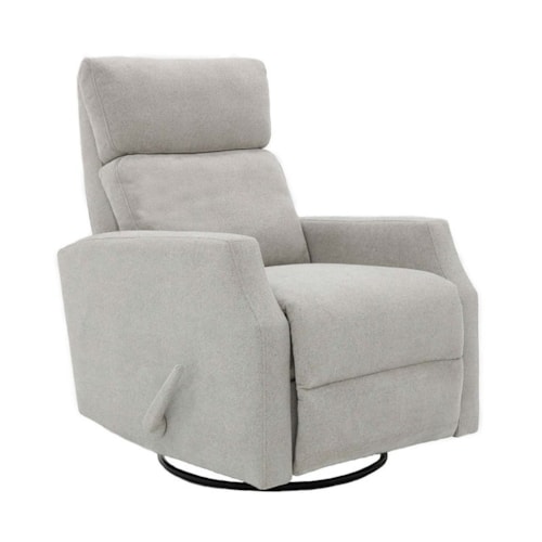 Casual Manual Swivel Glider Recliner