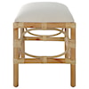 Uttermost Laguna Laguna Small White Bench