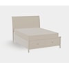 Mavin Adrienne PW Adrienne Queen Footboard Storage Sleigh Bed