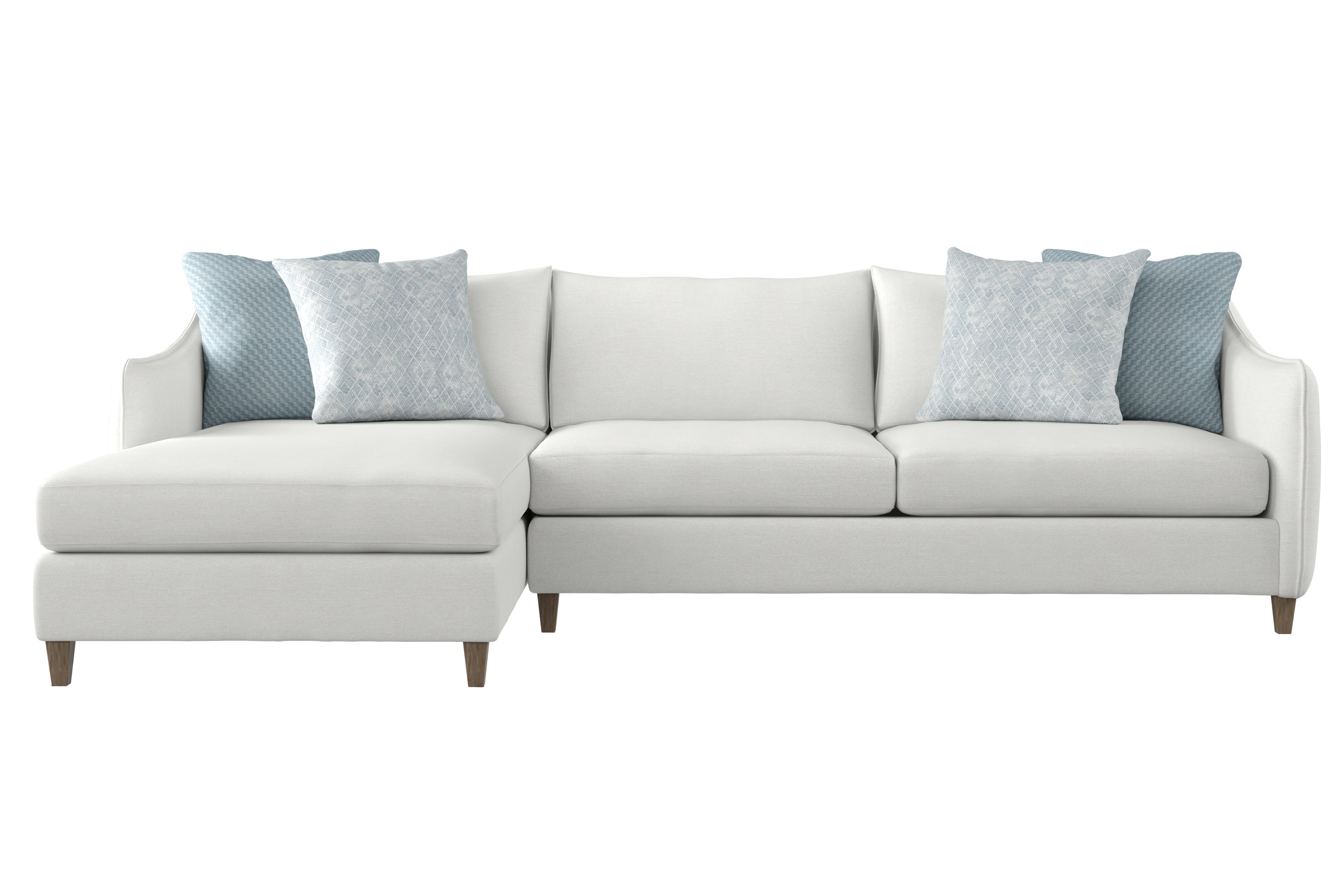 Bernhardt Plush Joli Fabric Sectional