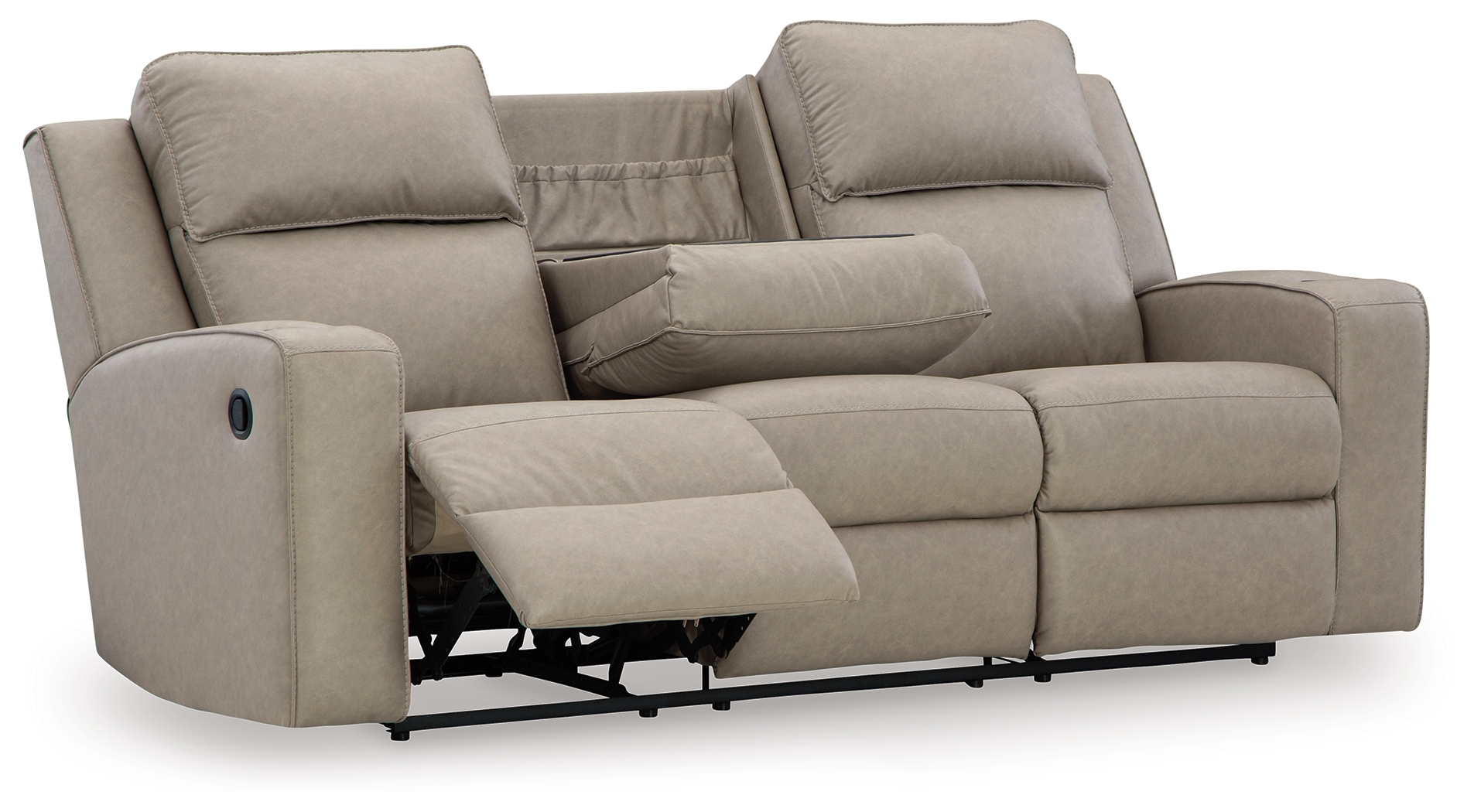 Rec Sofa W/ Drop Down Table