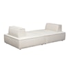 Diamond Sofa Furniture Cara Cara 2-Piece Square Modular Lounger