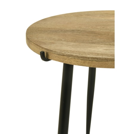 Pilar Top End Table and