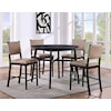 Prime Oslo 5-Piece Counter Height Dining Set