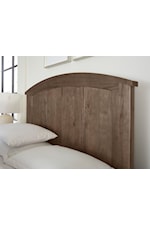 Solid American Ambrosia Maple and Maple Veneer Headboard