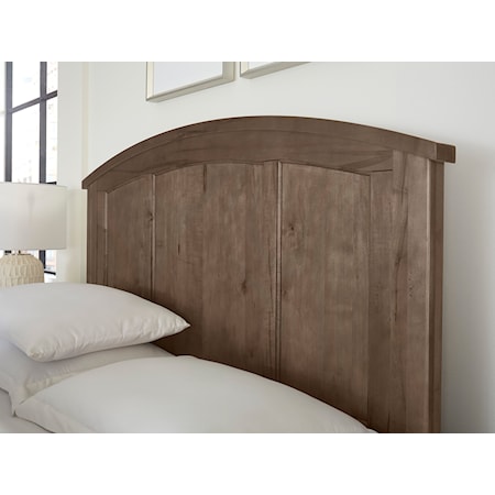 Queen Arched Storage Bed