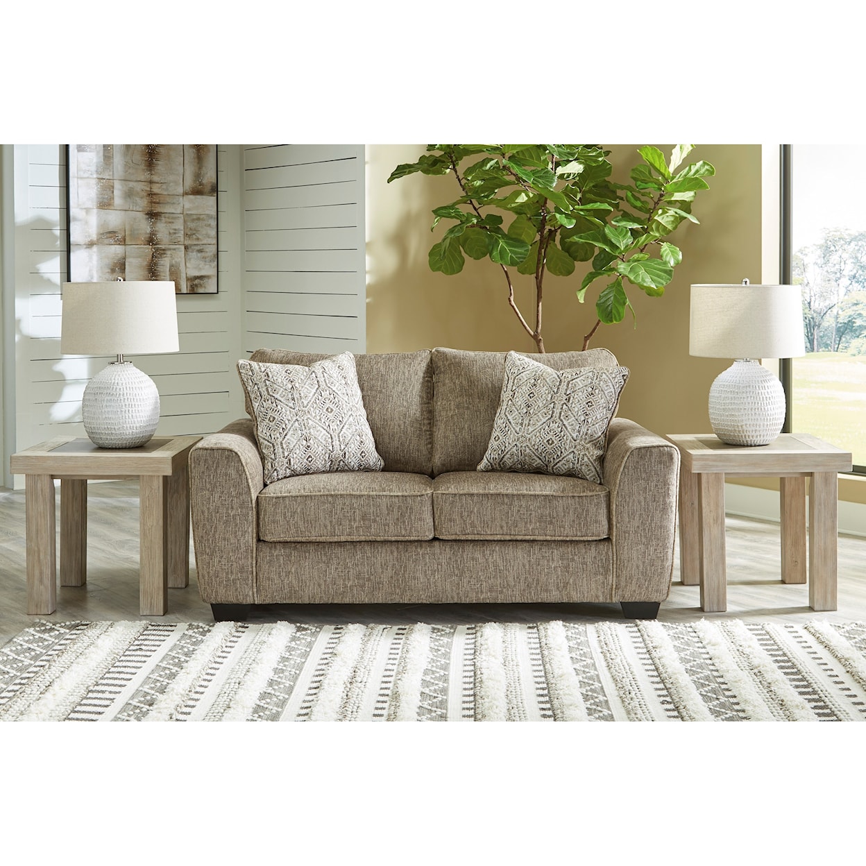 Ashley Furniture Benchcraft Olin Loveseat