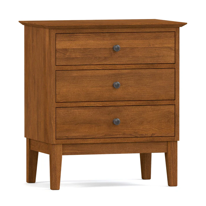 Stickley Origins Gable Road Three-Drawer Nightstand