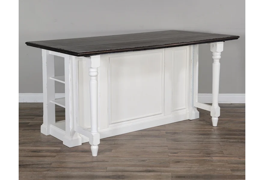 Carriage House Kitchen Island by Sunny Designs at Conlin's Furniture