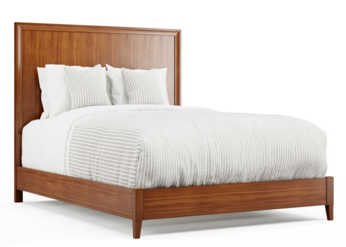 Queen Bed with Low Footboard