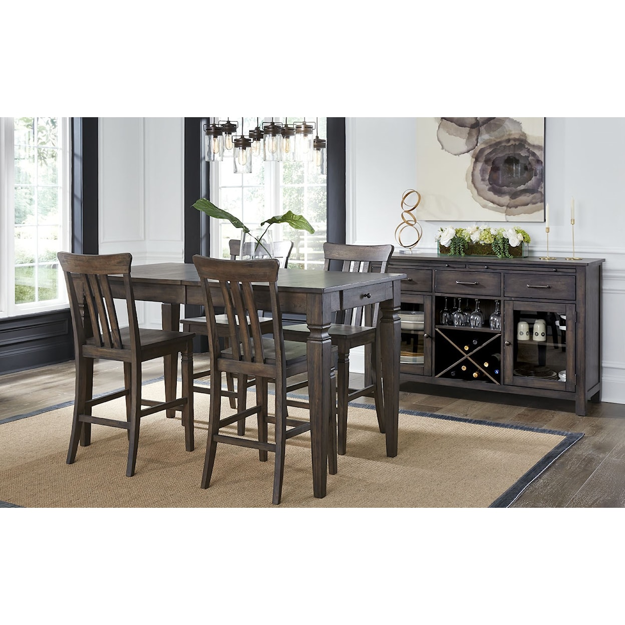 AAmerica Kingston Counter Height Table