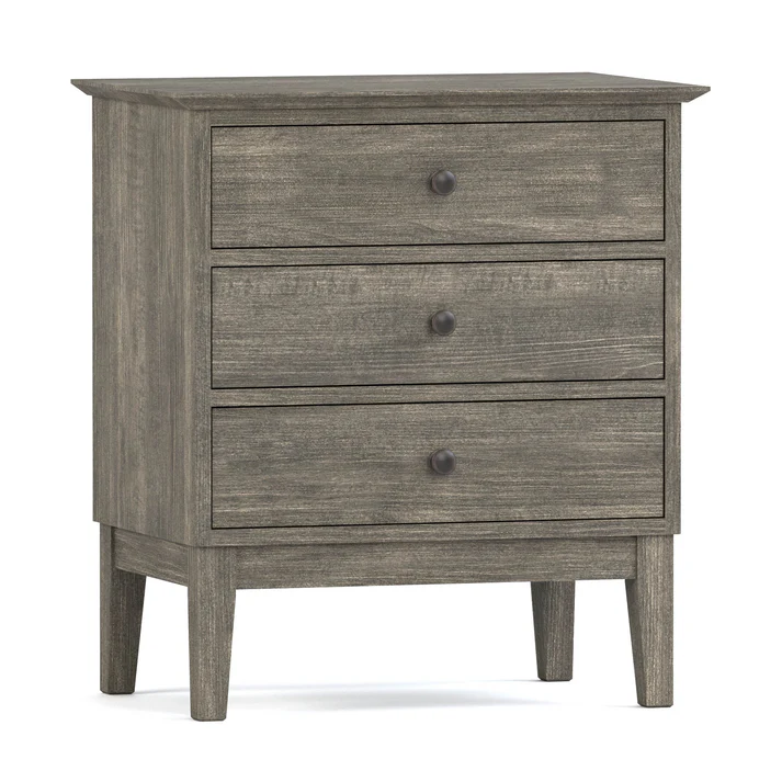 Stickley Origins Gable Road Three-Drawer Nightstand