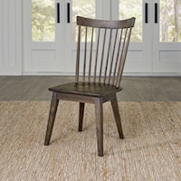 Rustic Spindle Back Side Chair (RTA)