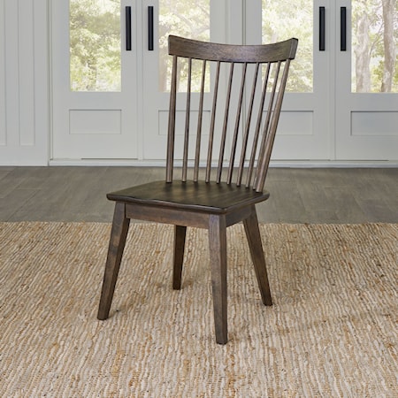 Spindle Back Side Chair