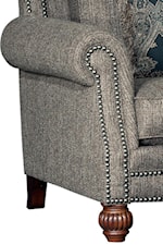 Mayo 4300 Series Traditional Chair with Nailhead Trim