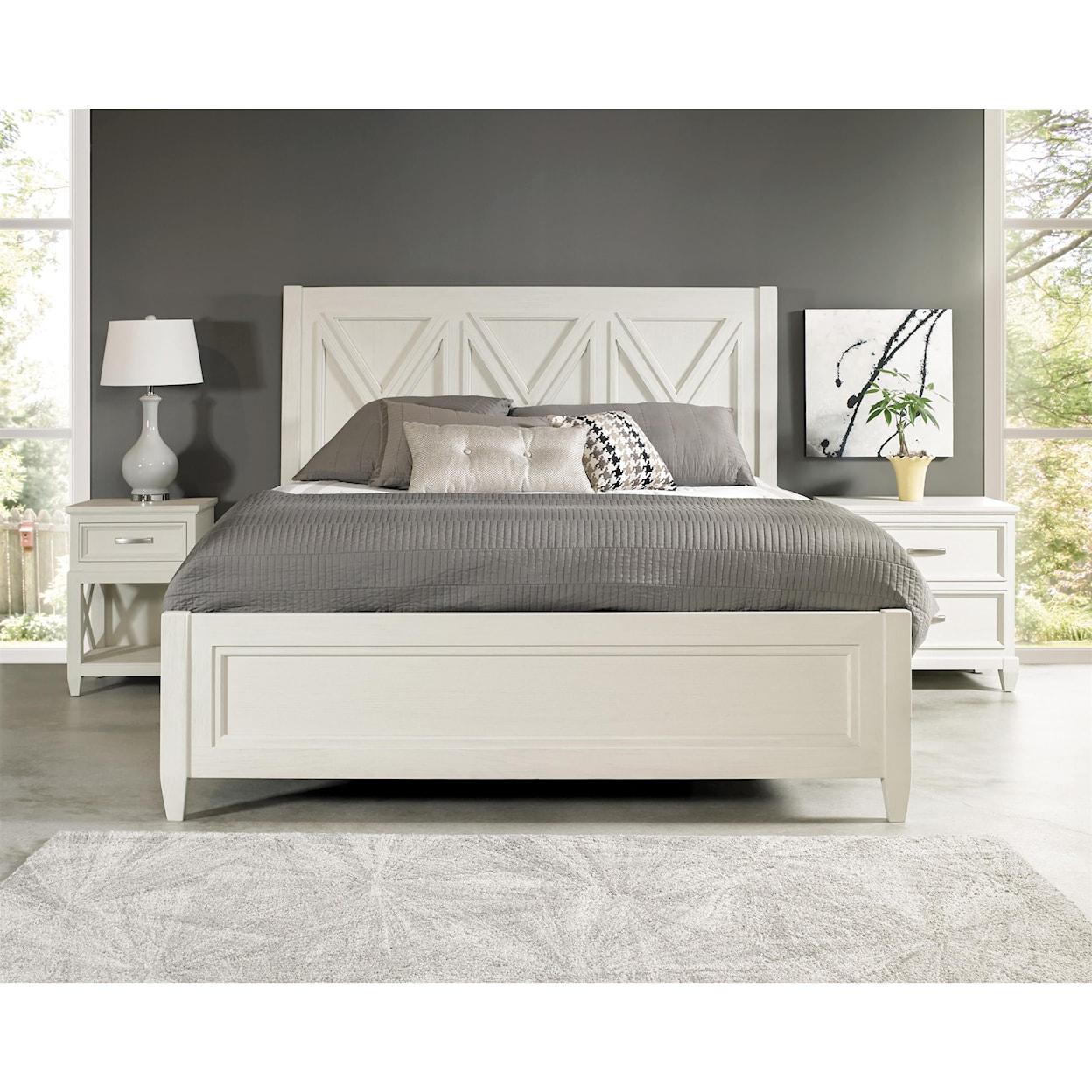 Riverside Furniture Osborne Queen Panel Bed