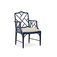 Blue Sawyer Arm Chair