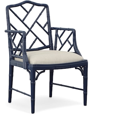 Blue Sawyer Arm Chair