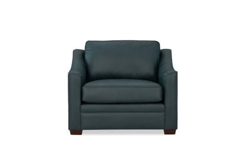 Customizable Leather Chair and a Half