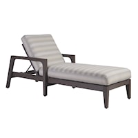 Contemporary Outdoor Chaise Lounge