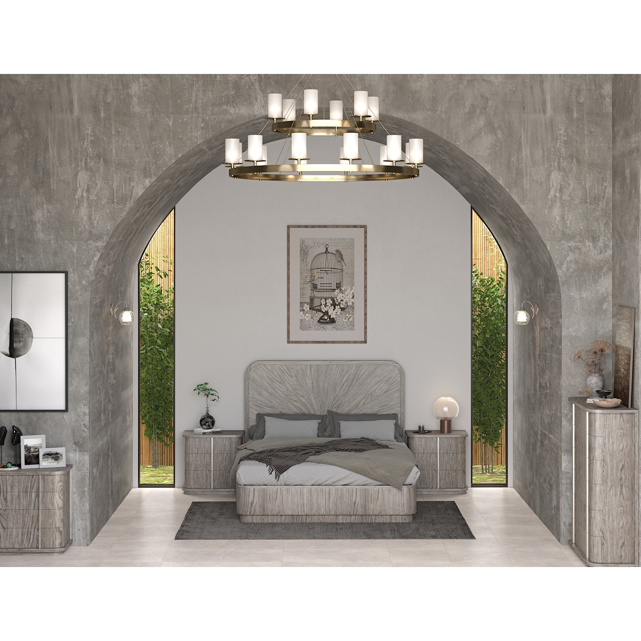 A.R.T. Furniture Inc Vault 3-Drawer Bedside Chest
