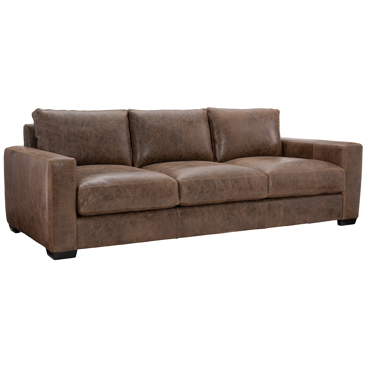 Bernhardt Bernhardt Living Dawkins Leather Sofa