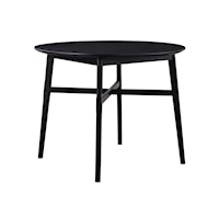 Modern Rustic Black Counter Height Table