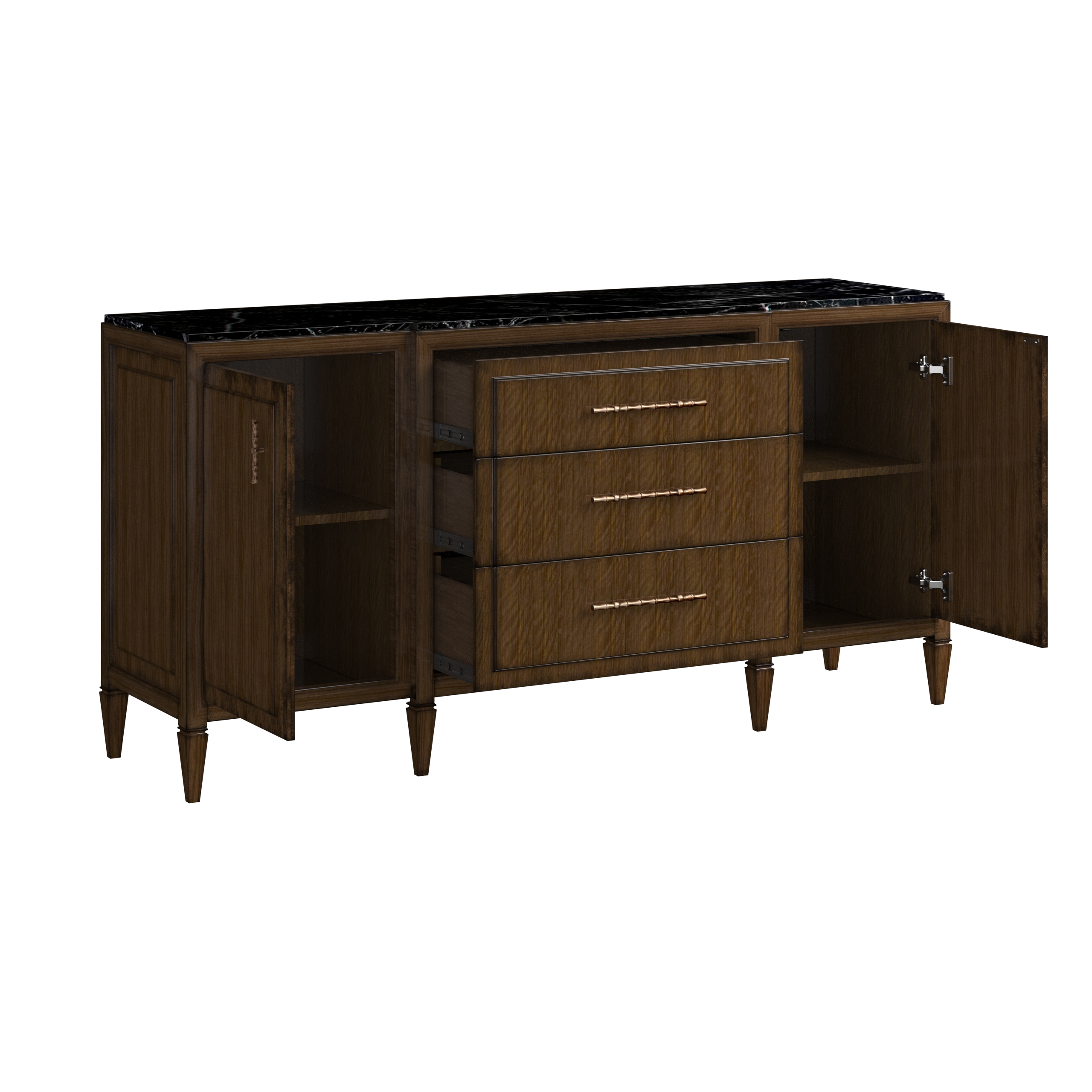 3-Drawer Credenza