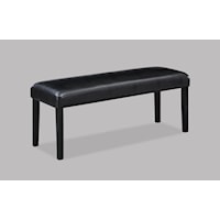 Contemporary Upholstered Dining Bench