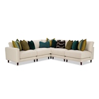 Contemporary 4-Seat Sectional Sofa