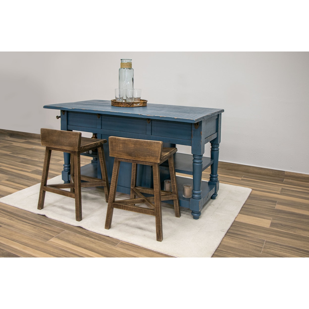 International Furniture Direct Aruba Kitchen Island