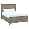 Whittier Wood McKenzie. Queen Mantel Storage Bed