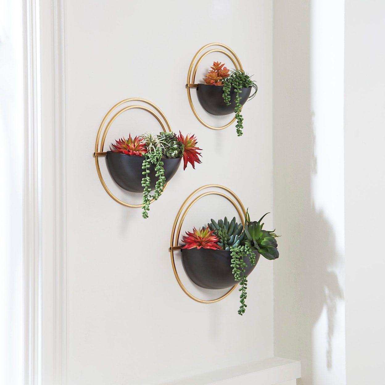 Ashley Furniture Signature Design Wall Art Tobins Wall Planter (Set of 3)