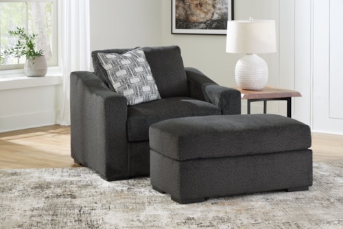 Oversized Chair And Ottoman