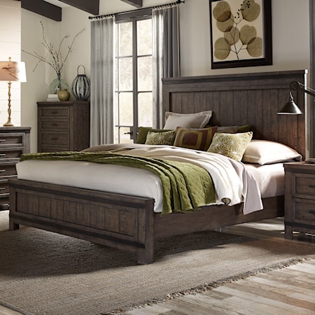 Queen Panel Bed