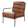 Moe's Home Collection Verlaine Chair Chestnut Brown