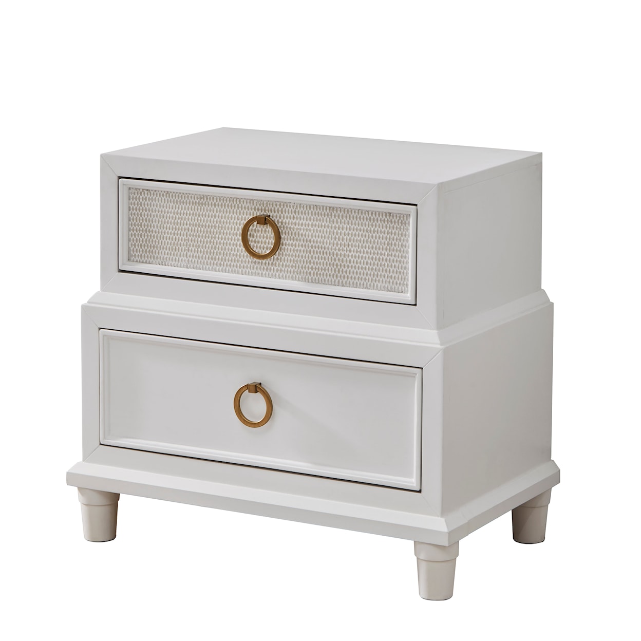 American Woodcrafters Switchgrass 2-Drawer Nightstand