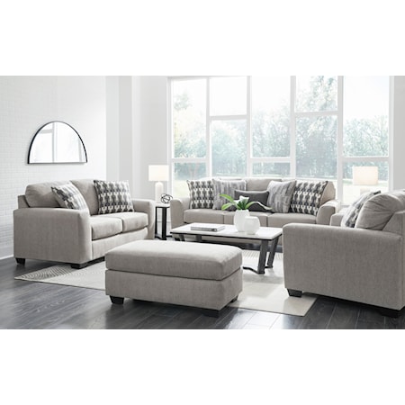 Sofa, Loveseat, Oversized Chair And Ottoman