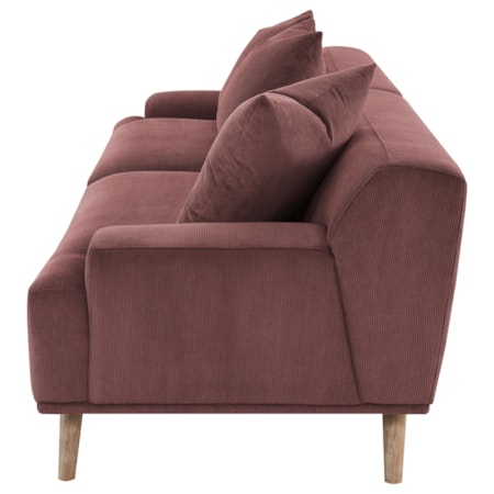 Elizabeth Corduroy XL Sofa Wine Red