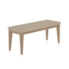 Canadel East Side Upholstered bench