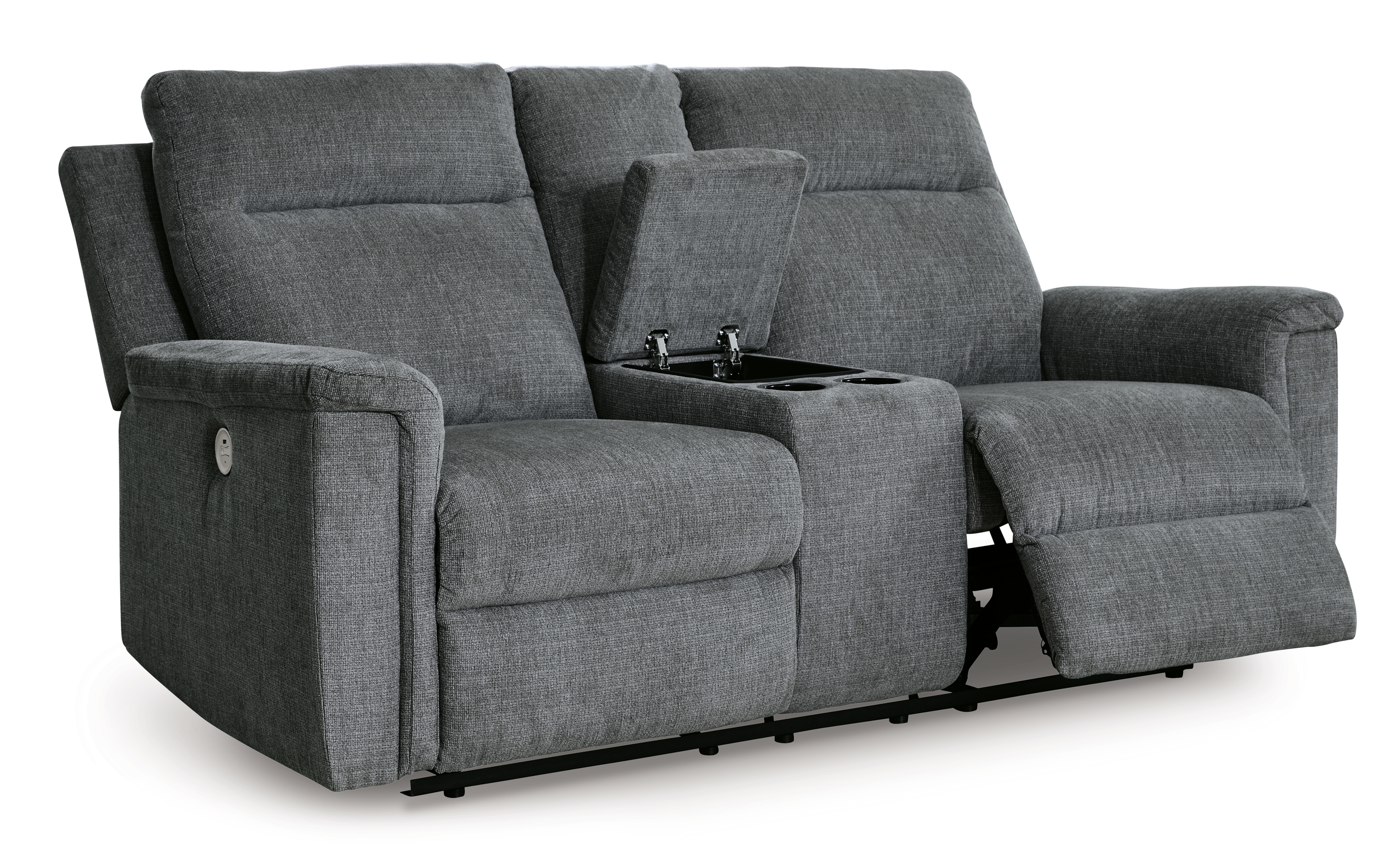 Dbl Rec Pwr Loveseat W/Console