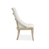 Magnussen Home Harlow Dining Upholstered Dining Arm Chair