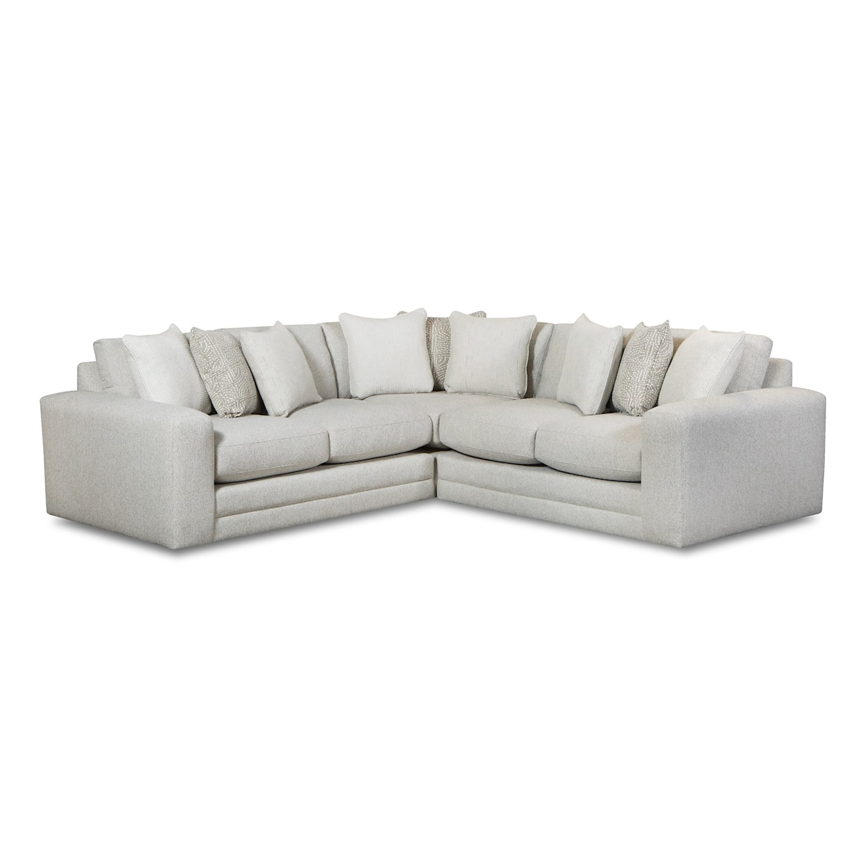 Fusion Furniture 7000 HOGAN COTTON Sectional