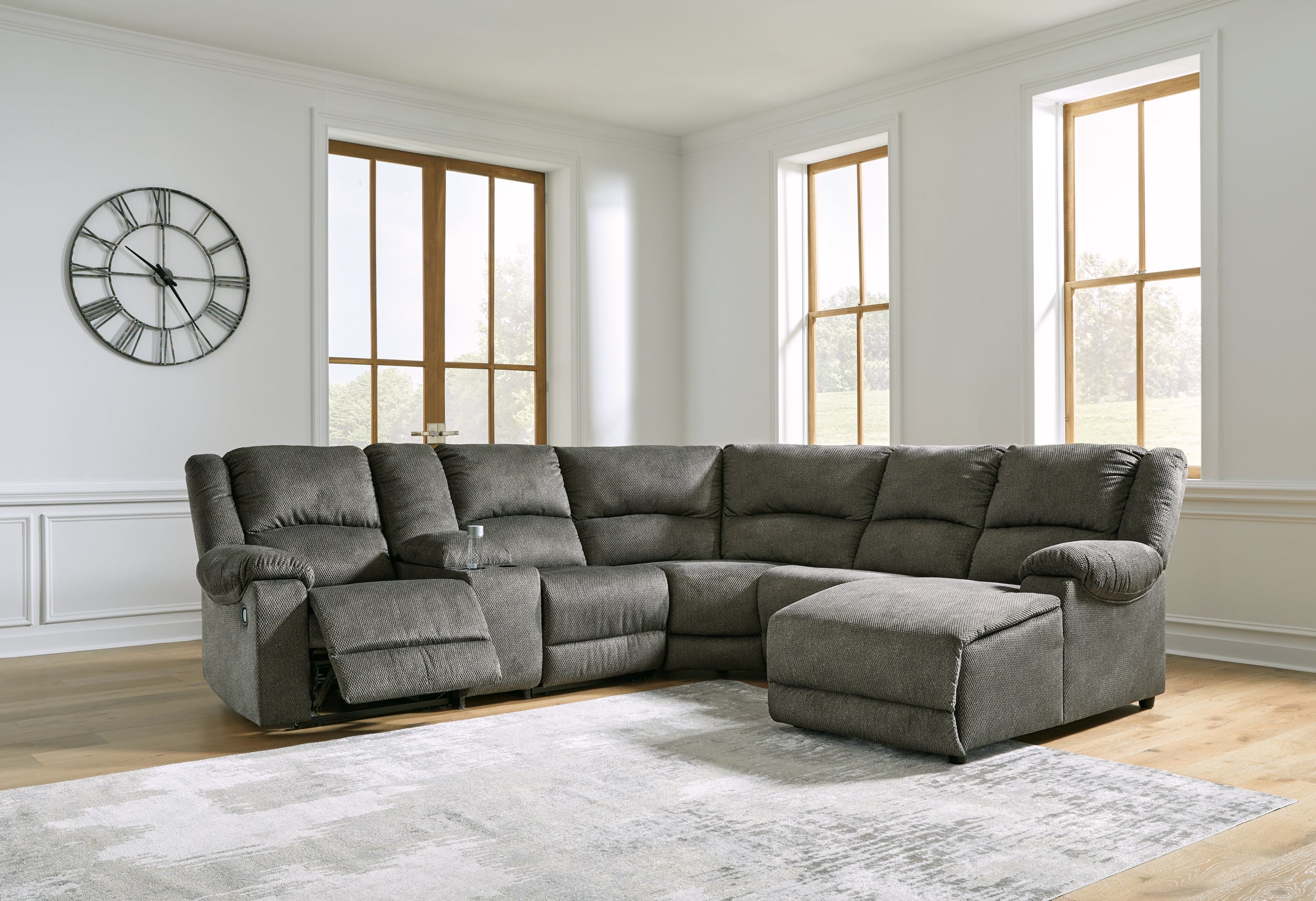 Signature Design By Ashley Benlocke 30402S11 6-Piece Reclining ...