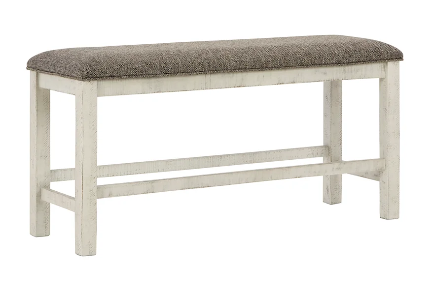 Brewgan Counter Chair Bench by Benchcraft at Zak's Home Outlet