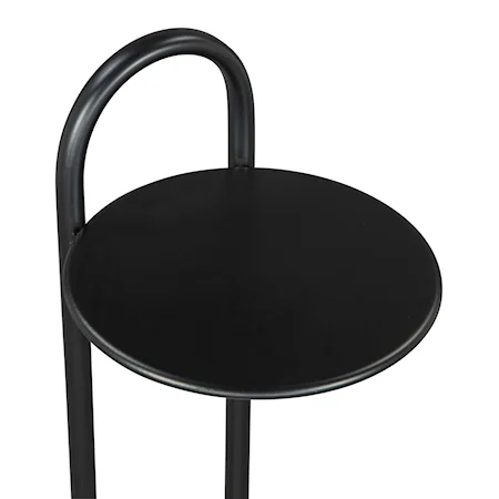 Christian Side Table Black & White